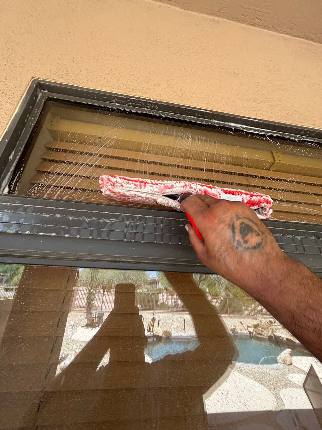 Clear Care window cleaning work