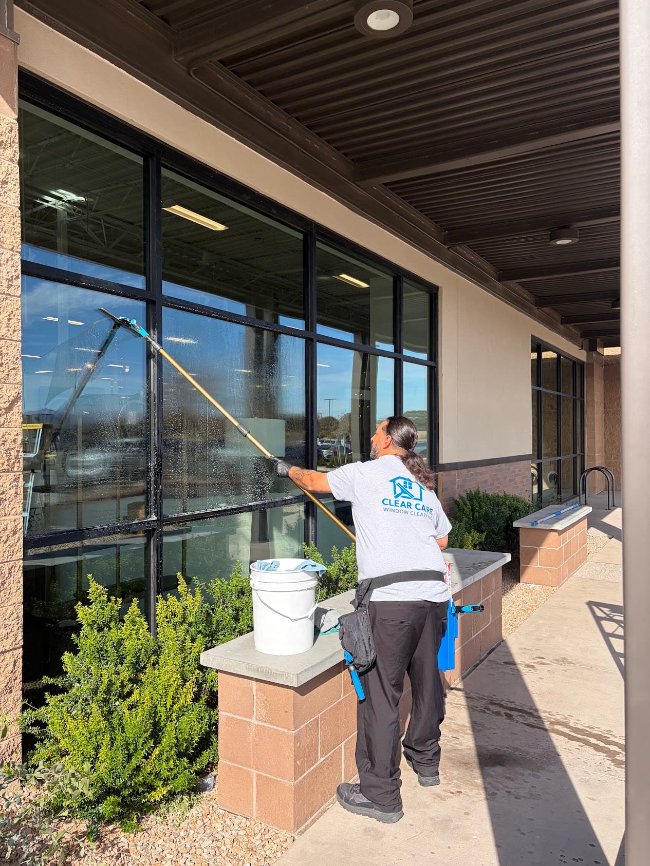 Clear Care window cleaning work