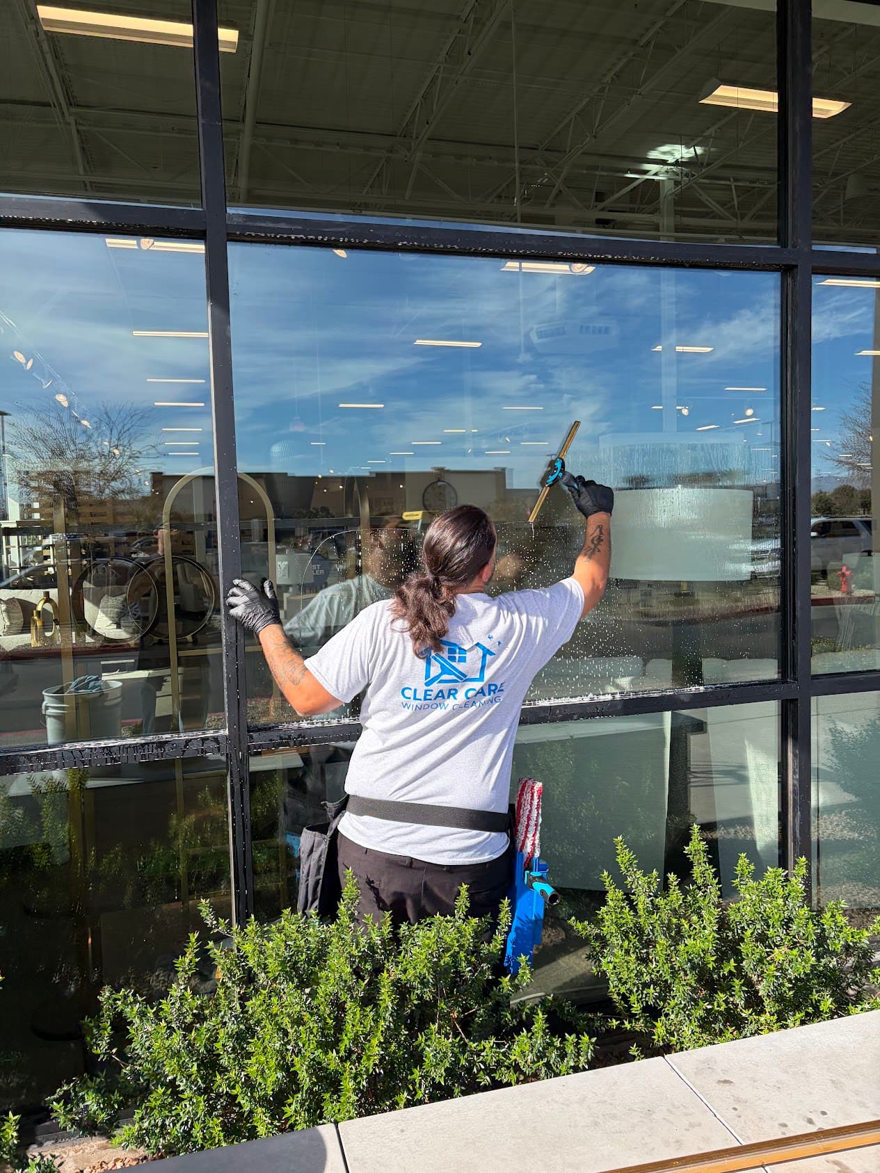 Clear Care window cleaning work