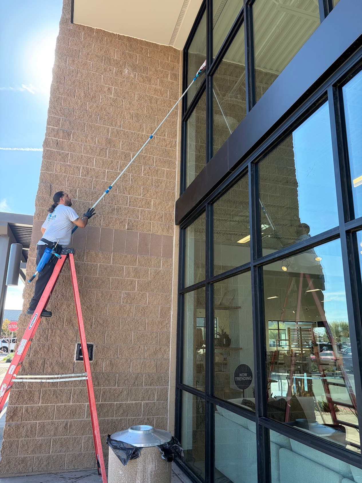Clear Care window cleaning work